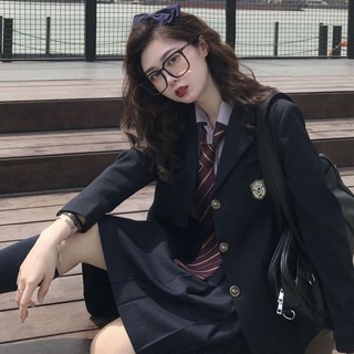 Áo Khoác Dáng Rộng Màu Trơn Phong Cách Nhật Bản Ngọt Ngào Cho Nữ