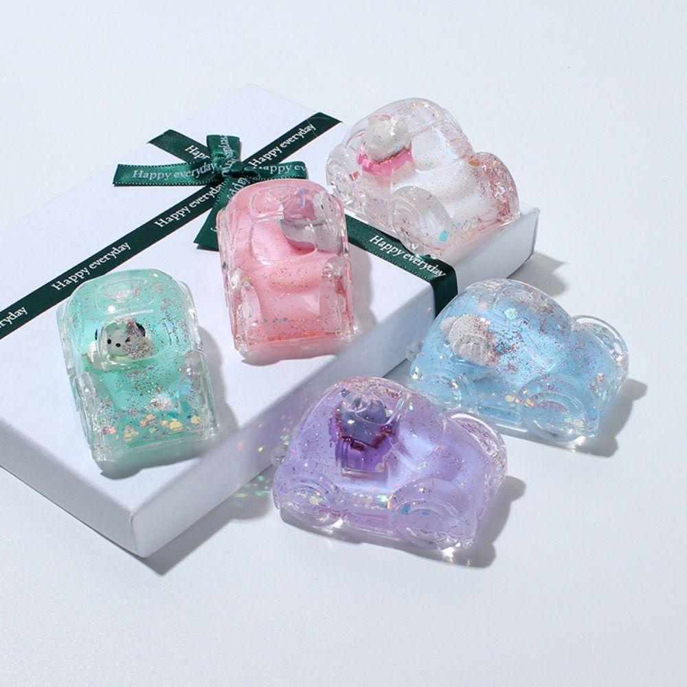Shanhai kuromi Móc Khóa acrylic Cát Chảy Dầu Hợp Kim Cát Chảy Hình melody Vui Nhộn Có Thể Chảy Được