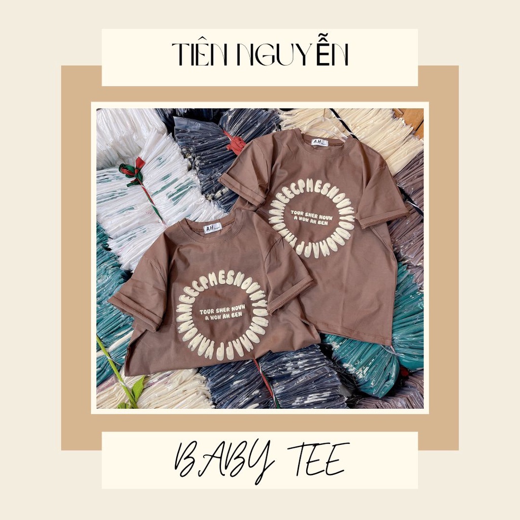 ÁO THUN PHOM BABY TEE A40 BIG SIZE 55-90KG