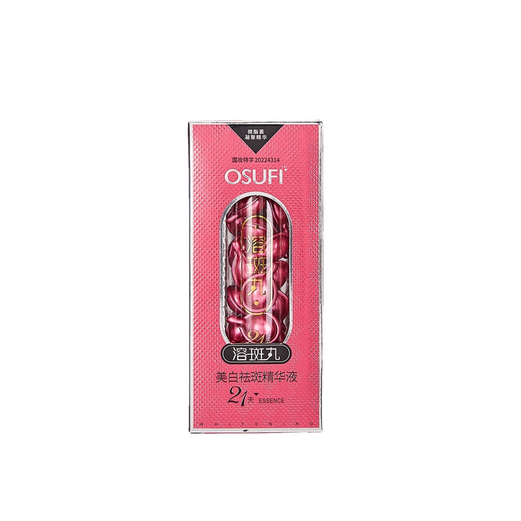 Hộp 21 Viên Tinh Chất Serum Osufi Cô Đặc Giúp Da Căng Bóng, Trắng Sáng, Đều Màu, Mờ Đốm Nâu