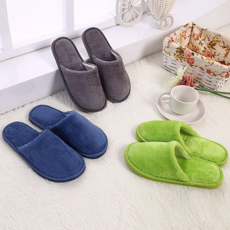 Mới Dép Bông Đi Trong Nhà Giữ Ấm Mùa Thu Đông