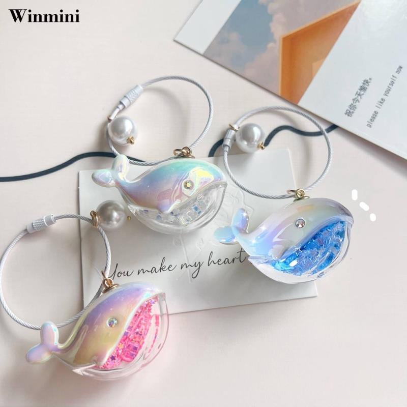 Móc Khóa Hình Cá Voi Dễ Thương