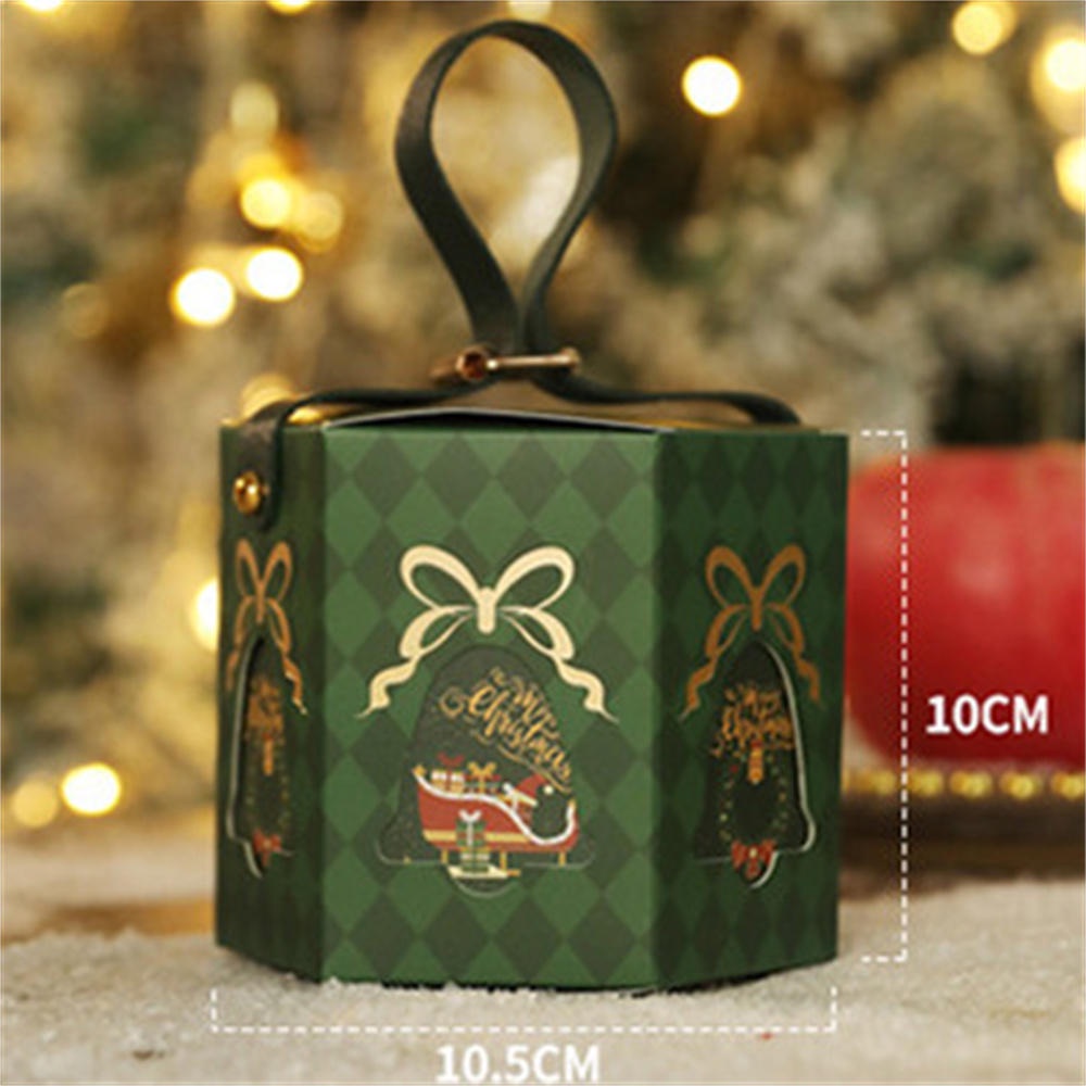 1 Túi Giấy Đựng Bánh Kẹo Trang Trí Giáng Sinh Năm Mới