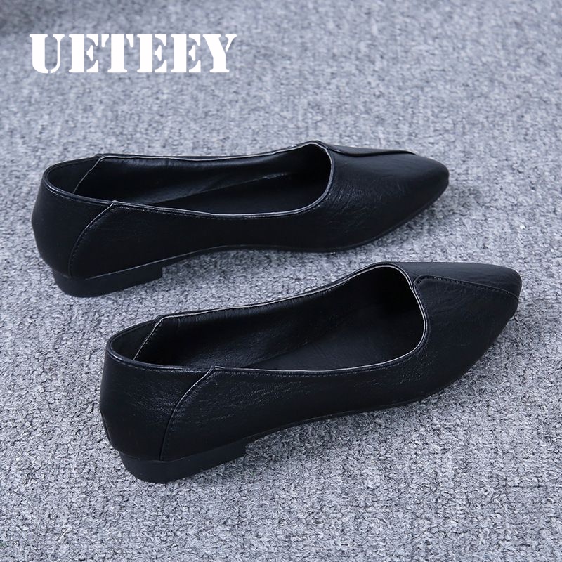 UETEEY  giày búp bê đế cao lolita giày Mary Jane Đế da mềm đế thời trang Thoải mái Tiện dụng Cổ điển Thời trang FLF23B00SO 44Z231102