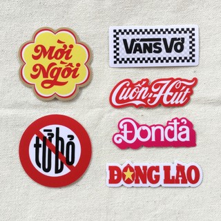 [TVHiep Lettering] Stickers - Quen Quen