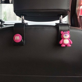 Car Hook Seat Back Hook Cute Car Cartoon Duck Car Multifunction Storage Cart Interior Decoration Supplies Trang trí xe hơi aJff