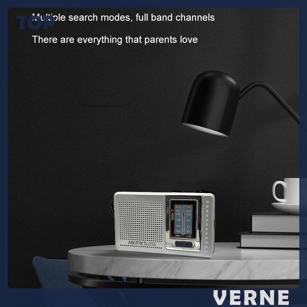 Radio mini hifi Băng Tần Kép Có Ăng Ten Thu Sóng am fm