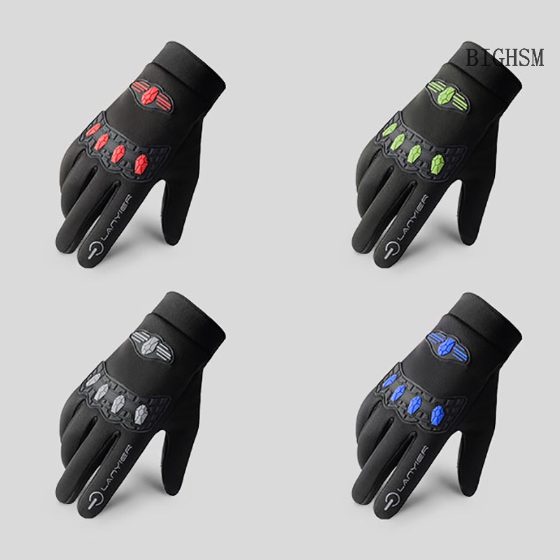 Găng Tay Giữ Ấm Mùa Đông Chống Trượt Chống Thấm Nước Có Thể Chạm Màn Hình Cảm Ứng Dành Cho Nam Nữ