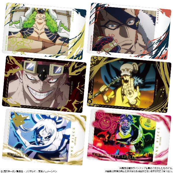 Thẻ wafer nhân phẩm One Piece