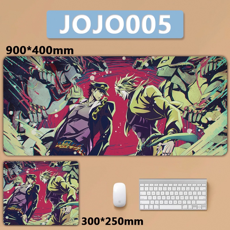 Miếng Lót Chuột Và Bàn Phím Cỡ Lớn In Hình jojo 'S bizarre adventure dio kujo jotaroxxl