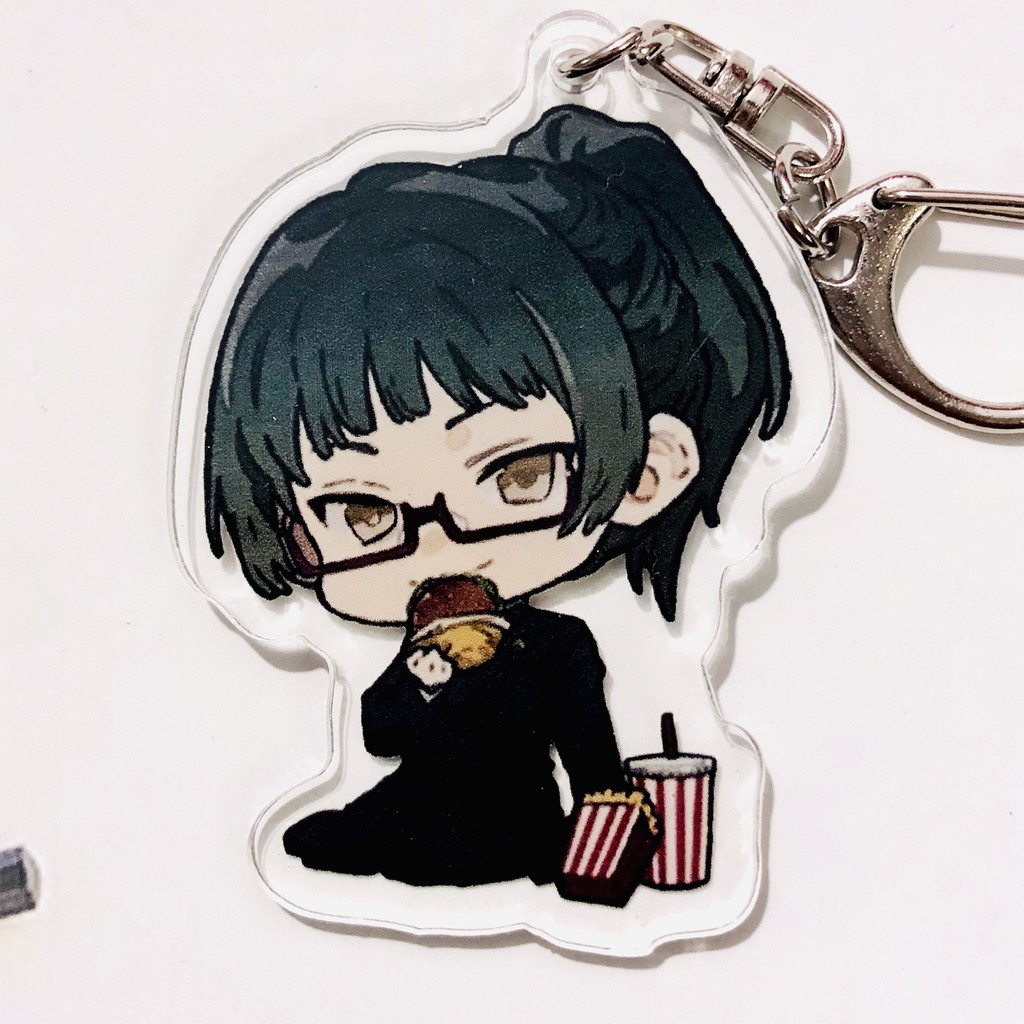 Móc khóa JUJUTSU KAISEN Chú Thuật Hồi Chiến ver ĐỨNG anime chibi xinh xắn