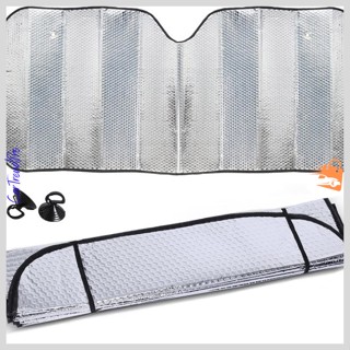 Tấm che nắng kính lái xe ô tô xe hơi, tấm che nắng tráng bạc 2 mặt có bóng khí chống tia UV bảo vệ nội thất mát xe oto