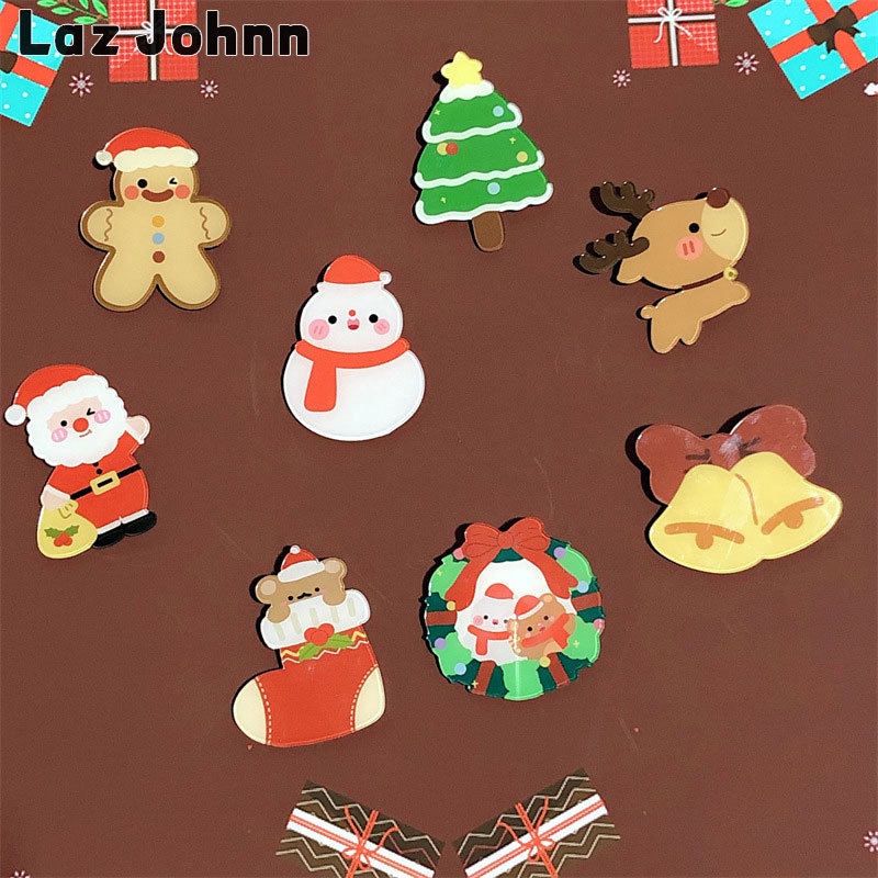 Trâm Cài Áo Hình Ông Già Noel Dễ Thương