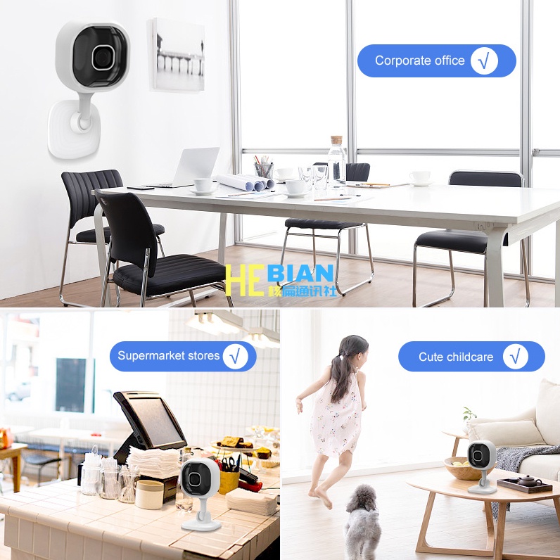 Camera Không Dây Phiên Bản Nâng Cấp a3 cemera 1080p hd wifi cctv ip 360 Độ° Vòng Xoay Tròn Bằng Thép Không Gỉ