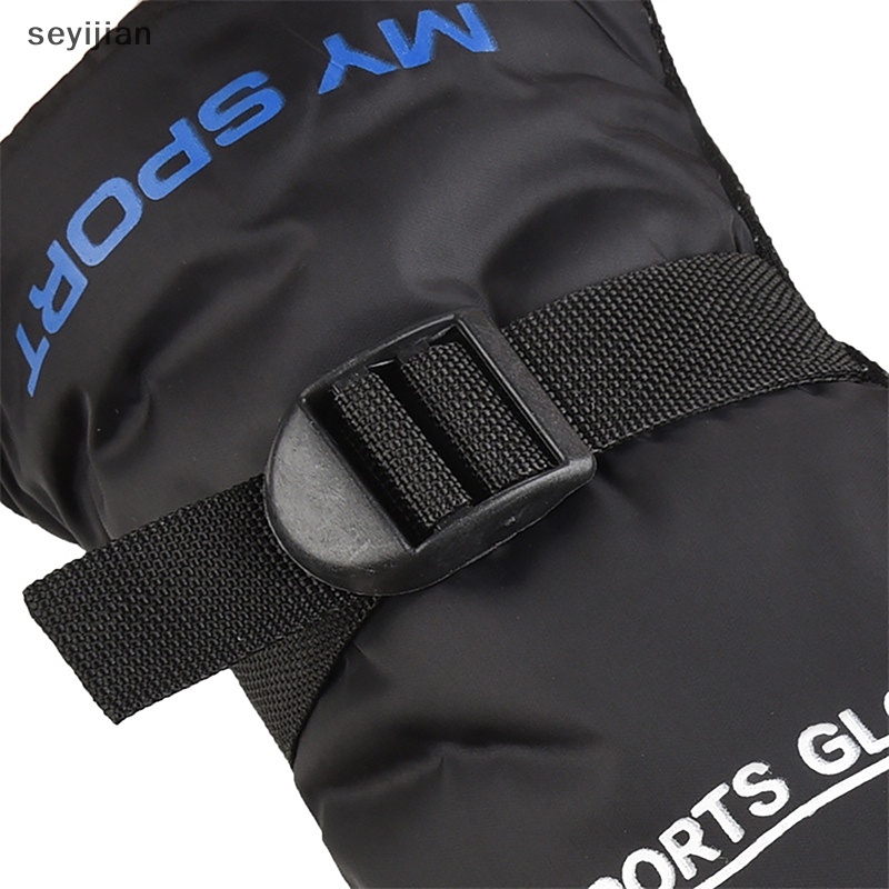 Găng Tay Giữ Ấm Mùa Đông Chống Thấm Nước Dùng Khi Đi Xe Máy Trượt Tuyết Cho Nam Nữ