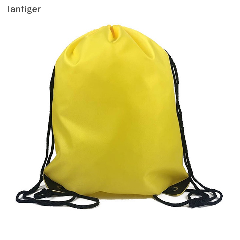 Lanf Ba Lô Dây Rút Thể Thao Chống Thấm Nước Có Thể Gấp Gọn Cho Nam Nữ