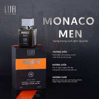 [sẵn hàng] Nước hoa MONACO LUA PARFUM 100ml