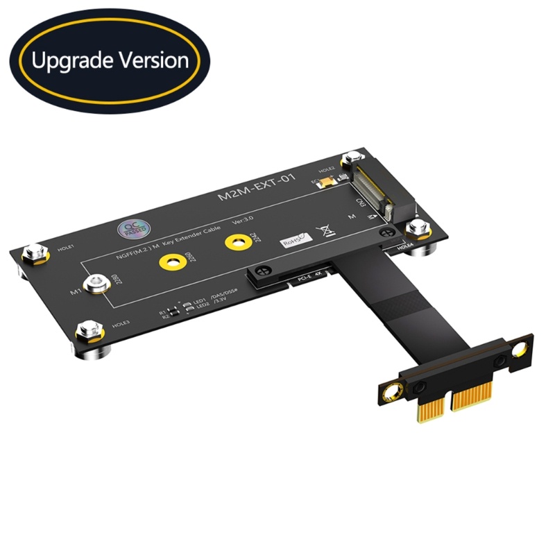 Dây Cáp Nối Dài Tốc Độ kiki m 2 ngff nvme ssd Sang pcie 1x Cho Máy Tính