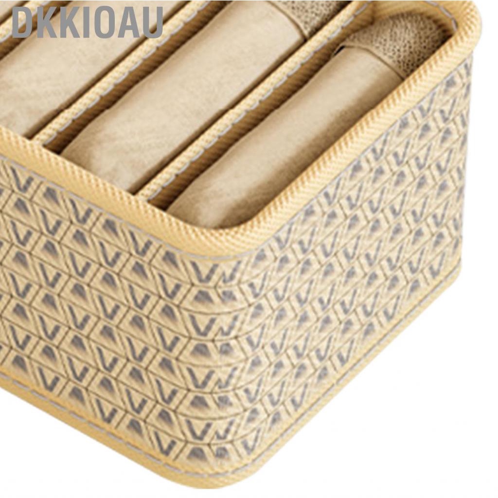Dkkioau Closet Drawer Organizer Dividers Fabric Dresser Organizers Storage Bins Space Saving Mess Free Beige