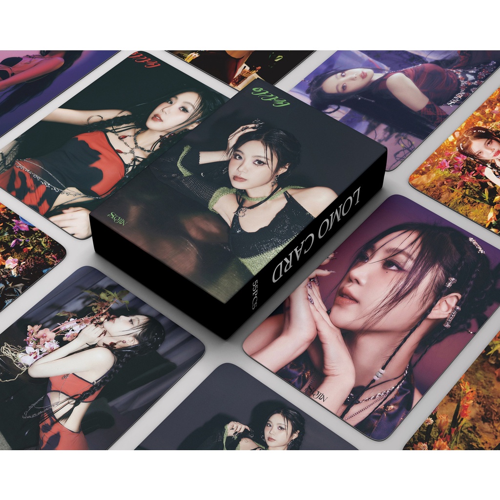 Hộp 54 Tấm Hình lomo card i-dle susu soojin