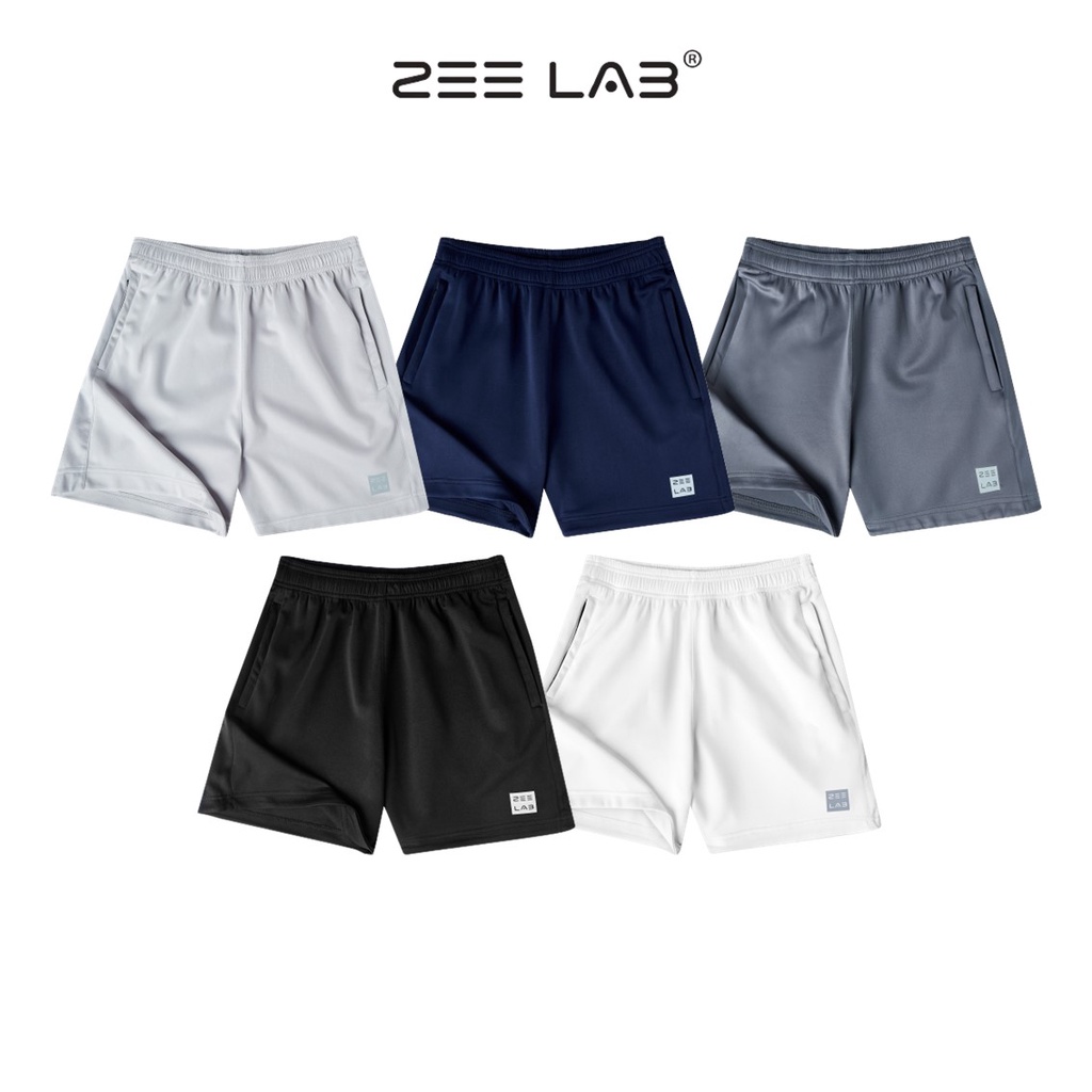 Quần đùi nam thun lạnh dày đẹp LOGO IN NHIỆT DẠ QUANG, quần thể thao nam ZEELAB - ZL16