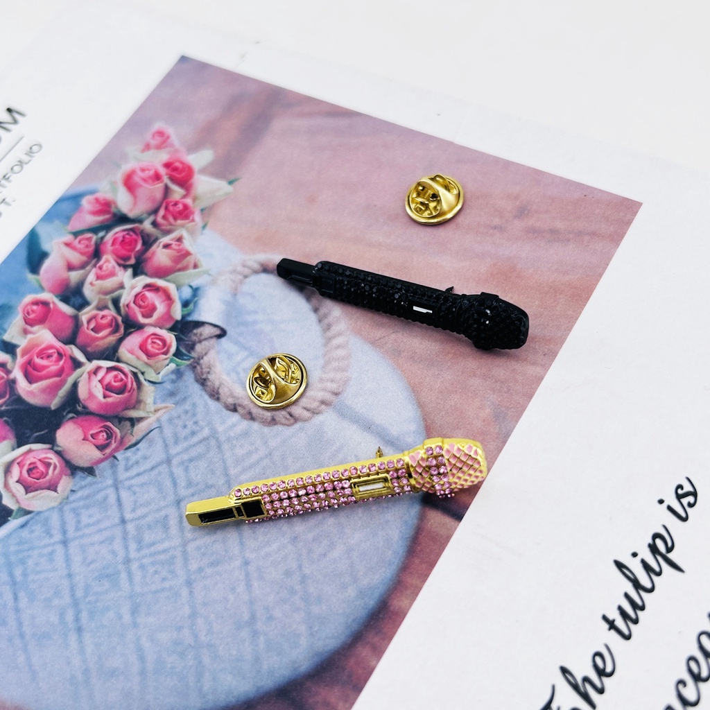 Huy Hiệu Cài Áo Kim Loại Hình blackpink