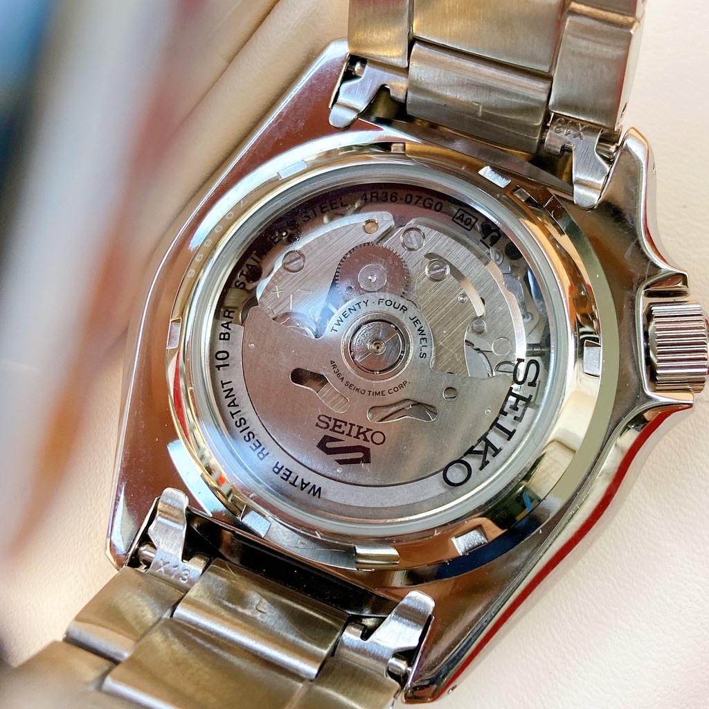 Đồng hồ nam chính hãng Seiko 5 SRPD57K1 Sport - Máy cơ - Kính cứng NEW