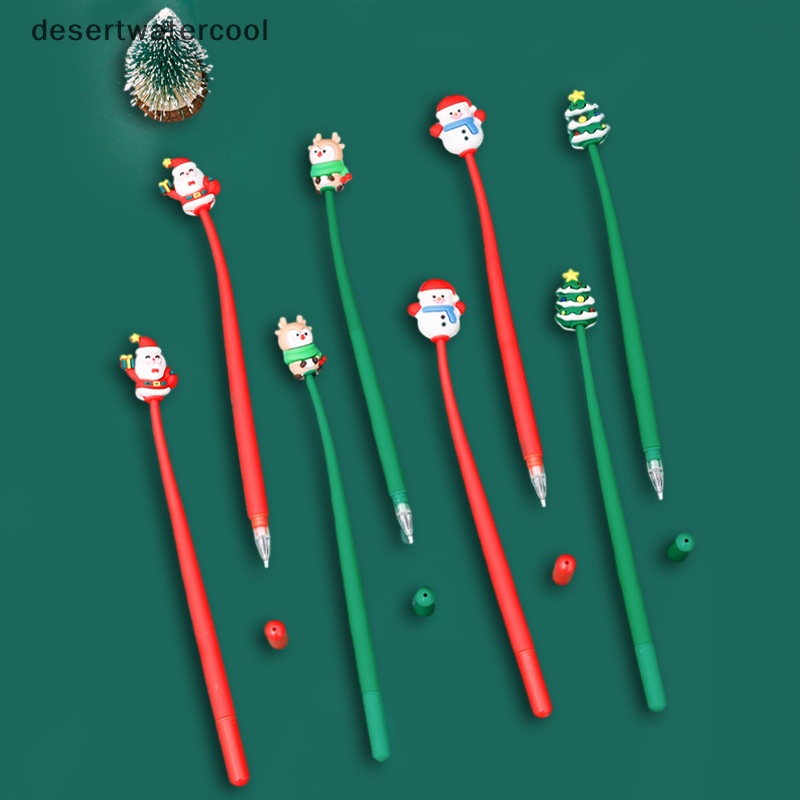 Dcvn Bút Mực gel Ngòi 0.38mm Hình Ông Già Noel Cây Thông Giáng Sinh Đáng Yêu Sáng Tạo Cho Học Sinh / Văn Phòng martijn