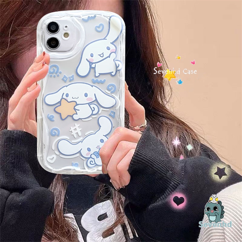 Ốp Điện Thoại Mềm In Hình cinnamoroll Cho iphone 15 14 13 12 11 pro max 8 7 6 6s plus x xr xs max se 2020