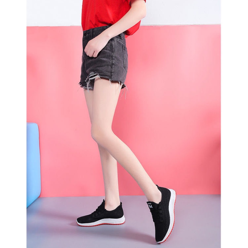 CHZK Giày nữ mới Giày thể thao Giày chạy bộ nữ Giày lưới Giày bình thường