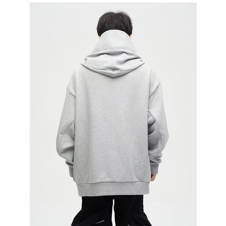 Áo Khoác Hoodie Cổ Lọ In Hình ninja Thời Trang Thu Đông Cho Cặp Đôi