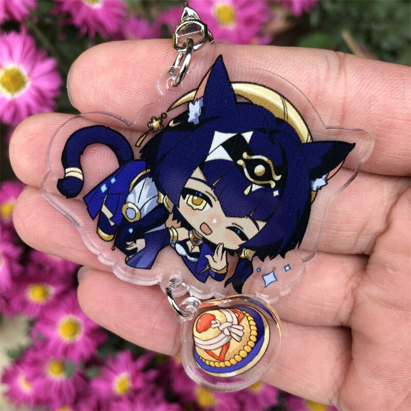Móc khoá Game Genshin Impact Al Haitham Cyno Candace Nilou Layla Anime Manga Nhật Bản Phụ Kiện Trang Trí Túi xách Balo