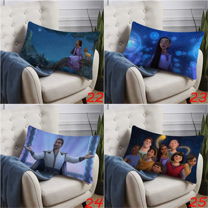 Disney Vỏ Gối polyester Hình Chữ Nhật Một Mặt Trang Trí Nhà Cửa  wish 2023