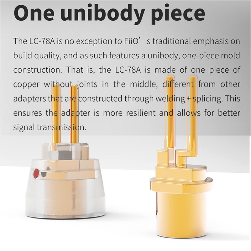 Fiio Đầu Chuyển Đổi lc-78a mmcx female Sang 0.78mm 2 pin Cho fd11 fh11