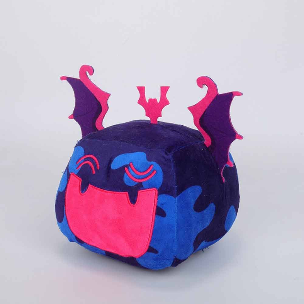 Humey 15cm Blox Fruits Game Plush Toy Roblox Pet Simulator Plush Doll Fruit Leopard Pattern Box Plush Toy Soft Stuffed Fruits Toy