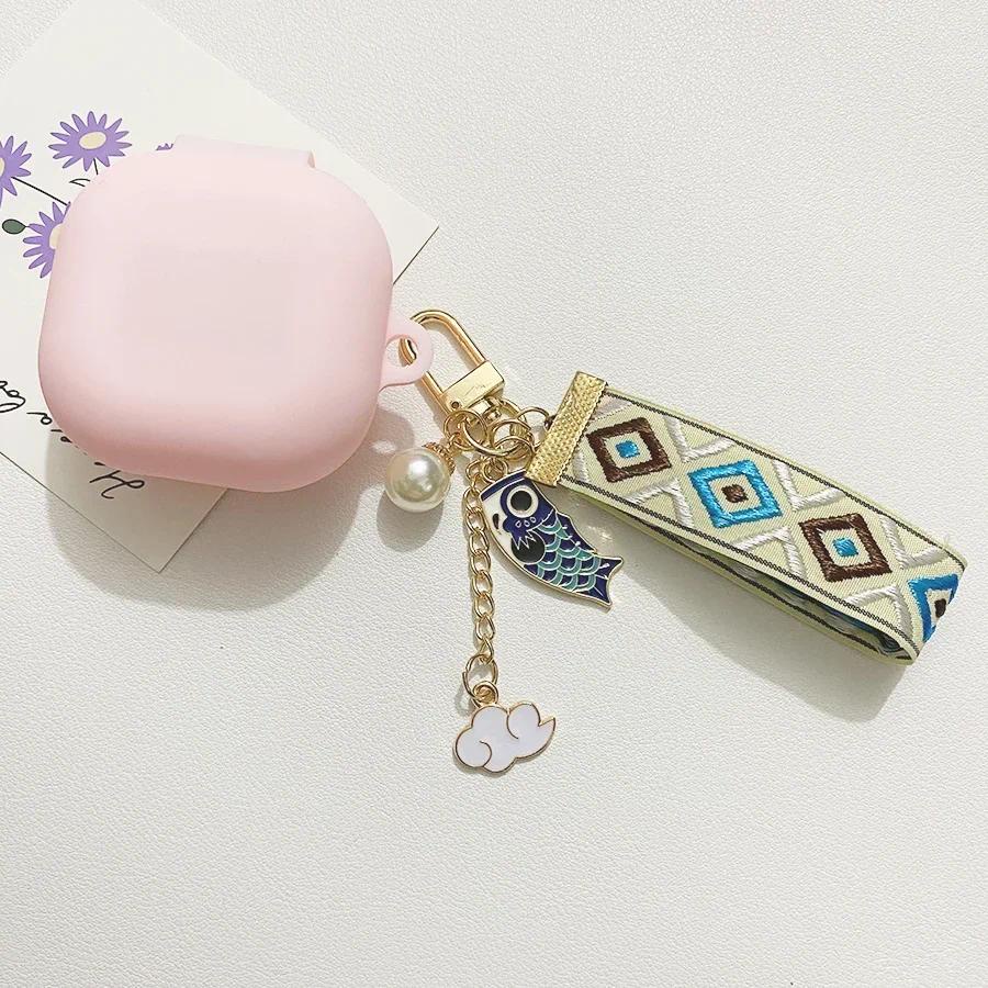 Vỏ Bảo Vệ Hộp Sạc Tai Nghe anker soundcore r50i / p20i p20i Bằng Silicon Hình Trái Tim Thời Trang