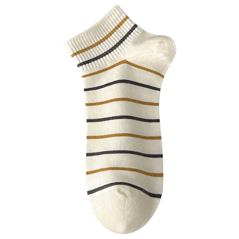 Vớ Thể Thao Bằng cotton Nguyên Chất Mỏng Thêu Chữ Thời Trang Mùa Thu Dễ Phối Đồ Thoáng Khí Cho Nam