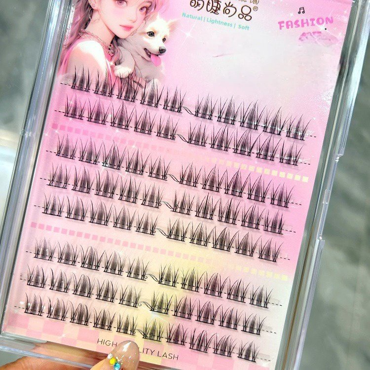 Mi sợi MJSP kèm keo gắn mi