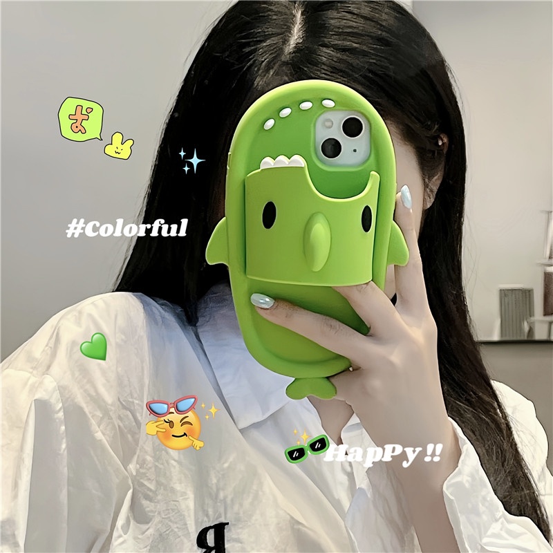 Hoạt Hình Ốp Điện Thoại Silicon Mềm Hình Đôi Dép 3d Dễ Thương Cho iphone 14 13 12 mini 11 pro xs max 6 7 8 plus xr se