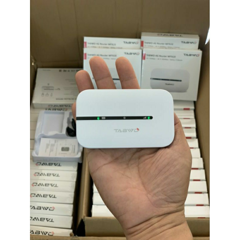 Bộ Phát WiFi 4G TABWD MF920 _ pin 2100mah NEW bh 3 THÁNG