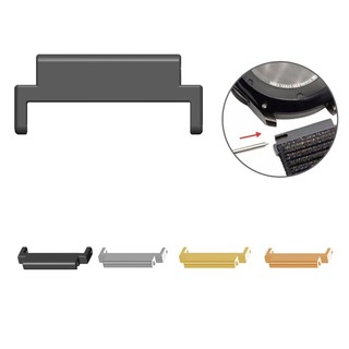 Btm Cho 18mm-20mm Dây Đeo Tay Kim Loại Liên Kết Đính Kèm Đồng Hồ Kết Nối Lugs Adapter 2 Chiếc