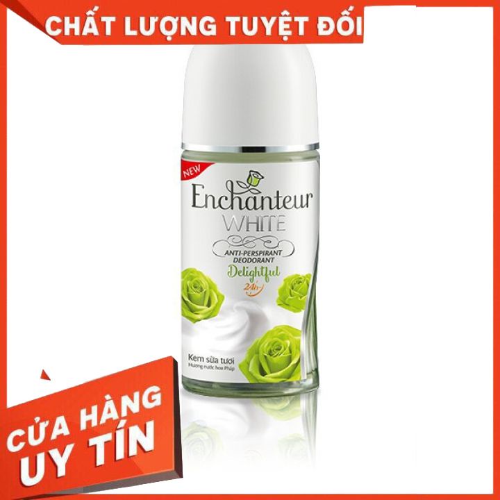 Lăn Khử Mùi Enchanteur Dạng sữa hương Nước Hoa 50ml (đủ mùi )khử mùi nách  dành cho nữ gips bạn tự t