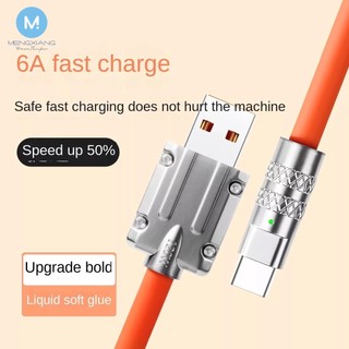 Dây Cáp Sạc Nhanh 120w 6a micro usb type-c Cho iphone