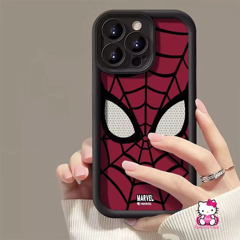 Thời Trang Ốp Điện Thoại Mềm Hình Người Nhện Cho realme c35 c55 c25y c53 c15 c25s c21 c25 c20a c12 c21y c20 c33 c31 c30 c51 c11 11 8i 5 5i 6i