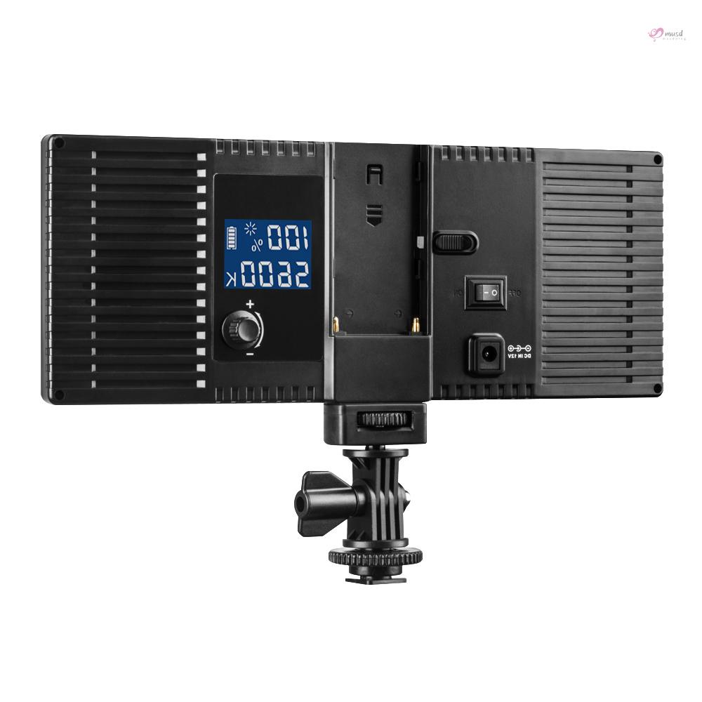 Đèn led Chụp Ảnh Chuyên Nghiệp l132t l132t Siêu Mỏng Có Thể Điều Chỉnh Độ Sáng Và Hai Màu Độ Sáng Tối Đa 1065lm 3300k-5600k cri95 + Cho Máy Ảnh canon panasonic dslr