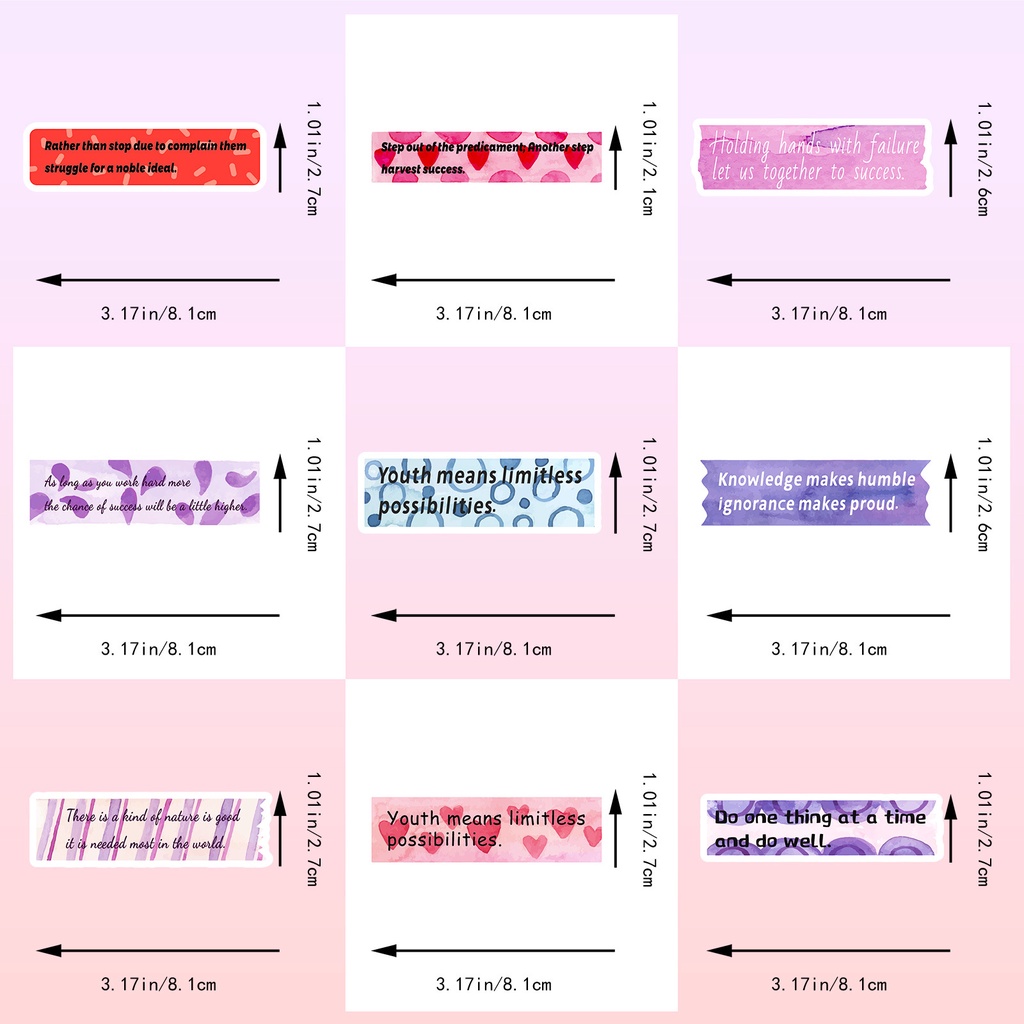 Bộ 50 Miếng Dán Chữ Tiếng Anh graffiti Trang Trí Mũ Bảo Hiểm / Xe Đạp