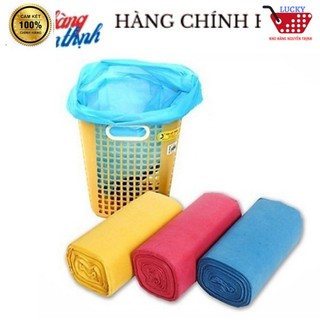 [ĐỦ SIZE] 3 Cuộn Túi đựng rác Màu(1kg) - Tự hủy, Thân thiện với môi trường