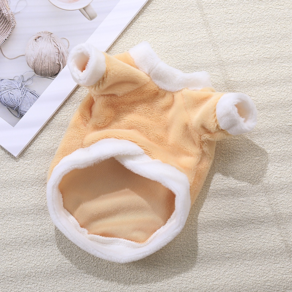 Áo Khoác Bông Hình Thỏ Dễ Thương Cho Thú Cưng