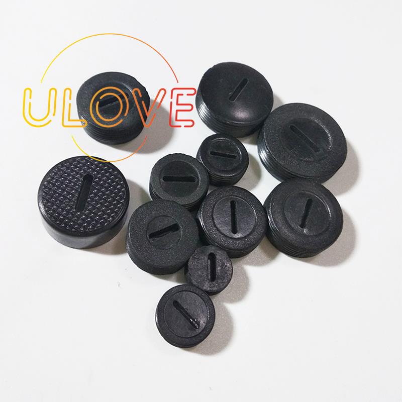 Set 10 Cặp Nắp Chặn Bằng Cao Su carbon 14mm Cho Máy Mài Góc