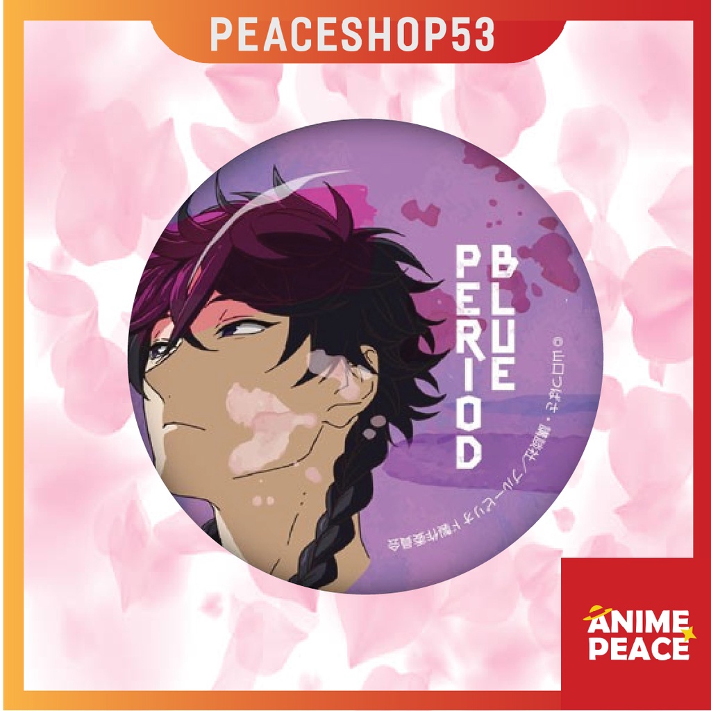 Huy hiệu Blue Period Lấp Lánh Huy Hiệu Anime Blue Period Phụ Kiện Anime Manga Ver 3 HH50